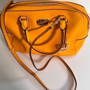 MICHAEL Michael Kors Bright Yellow Satchel